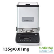 Laborwaage Analysenwaage Shimadzu AP 135W 135g/0.01mg interne Kalibrierung