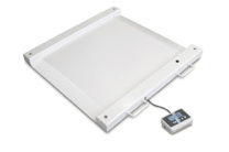 Rollstuhlwaage MWB, mit zwei integrierten Auffahrrampen